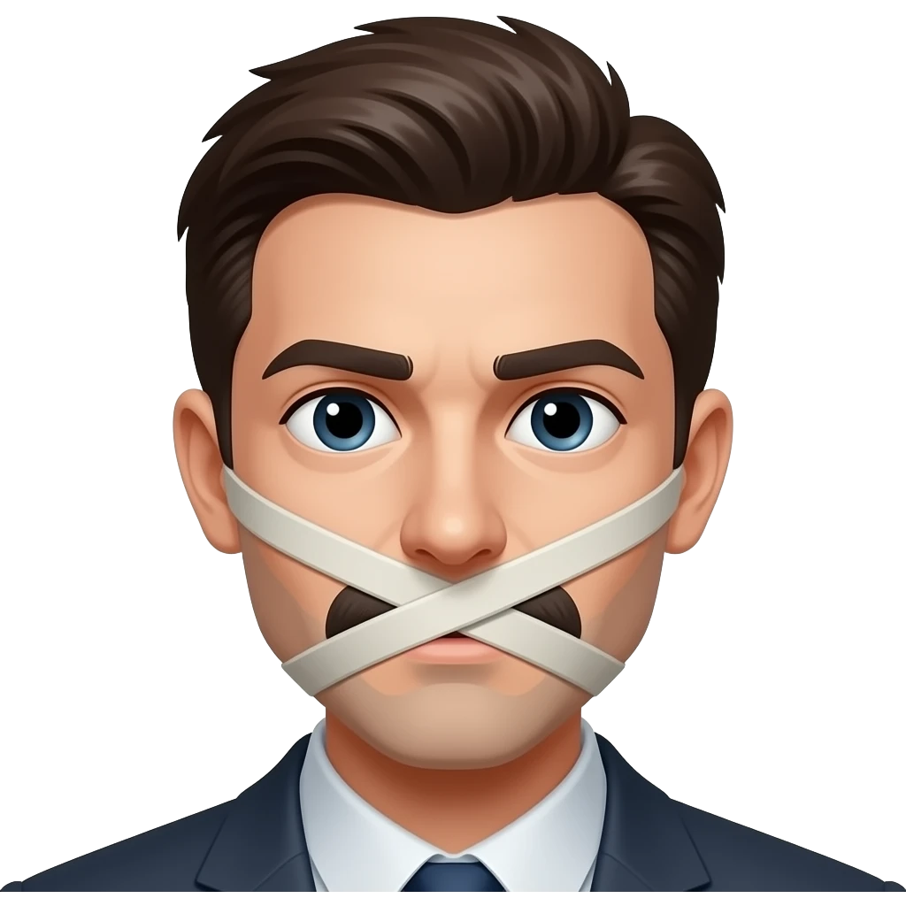 Gagged emoji