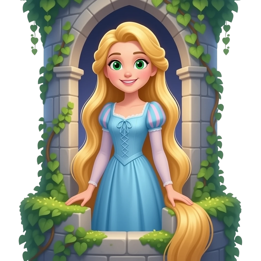 Rapunzel emoji
