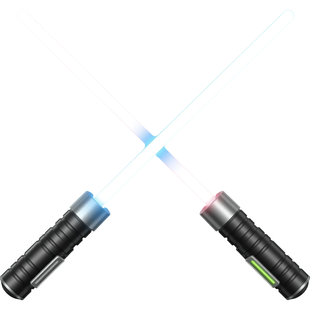 Lightsaber emoji