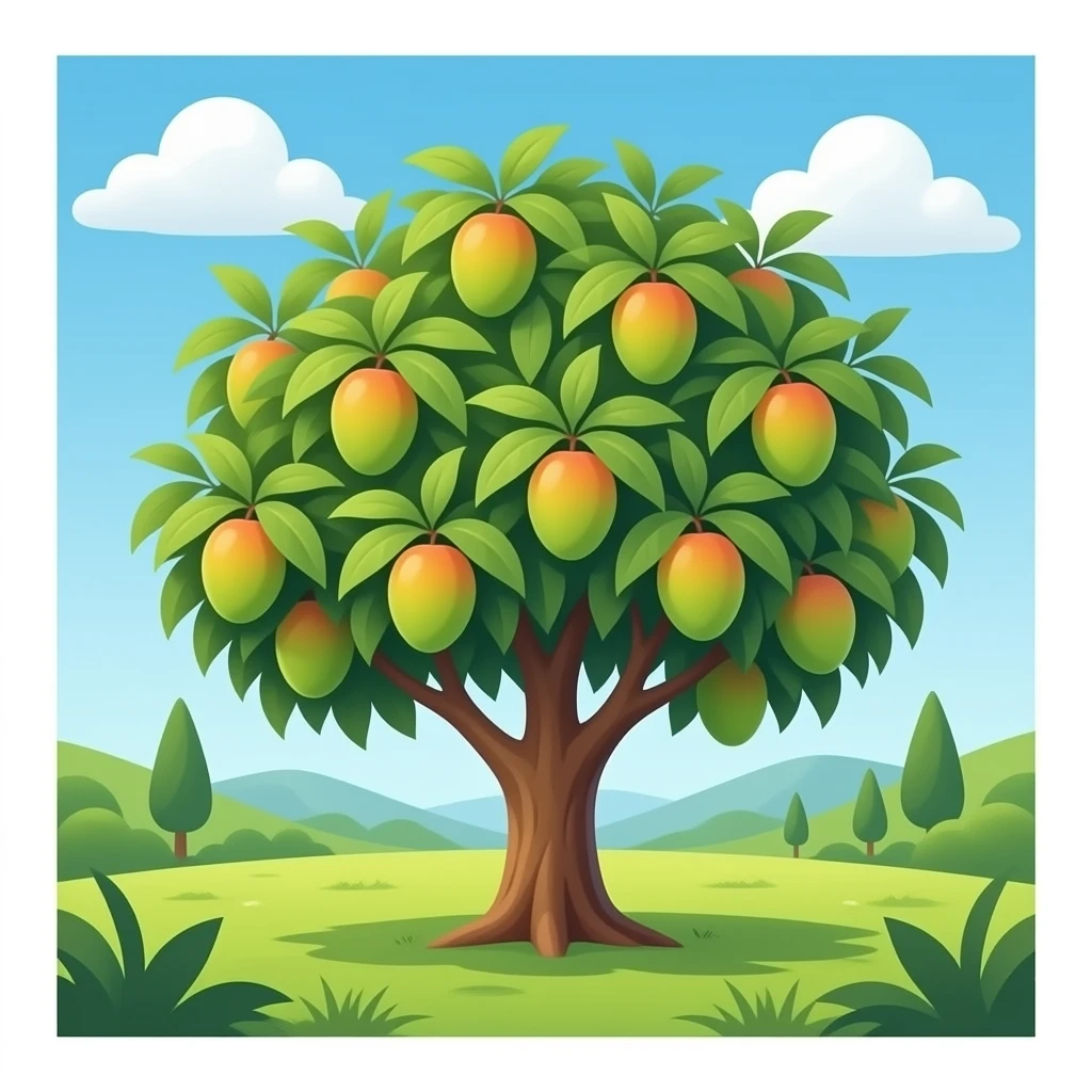 mango tree emoji