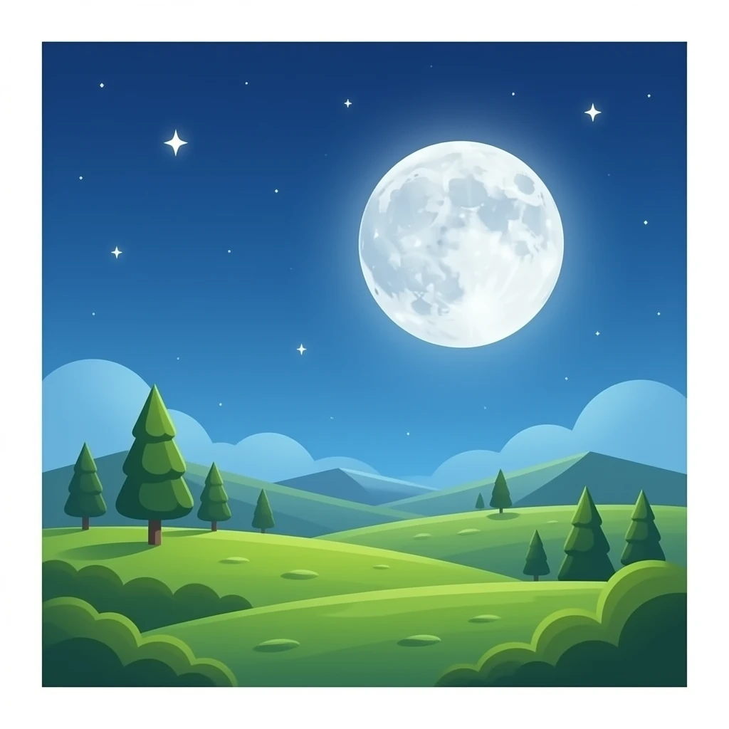 Moon emoji