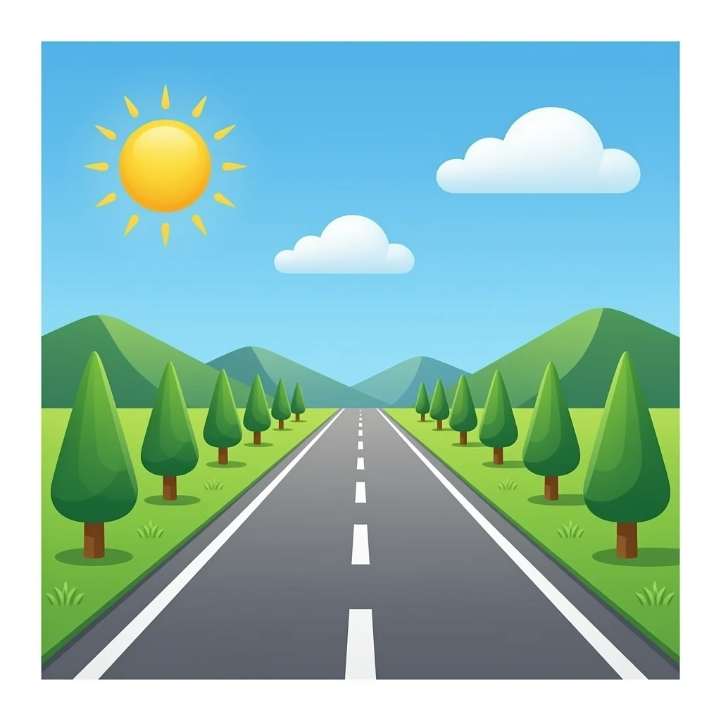 Highway emoji