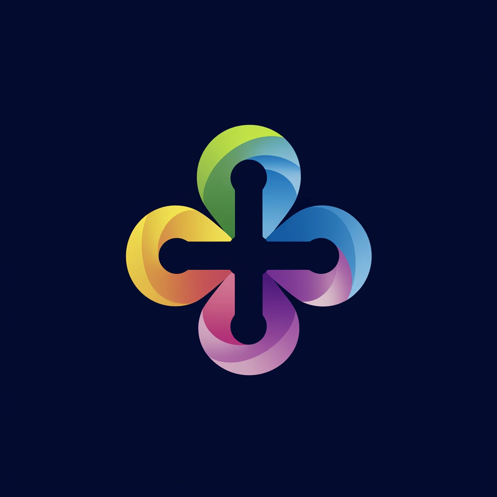 make a colorful logo of "Ideogram V2a Turbo" emoji