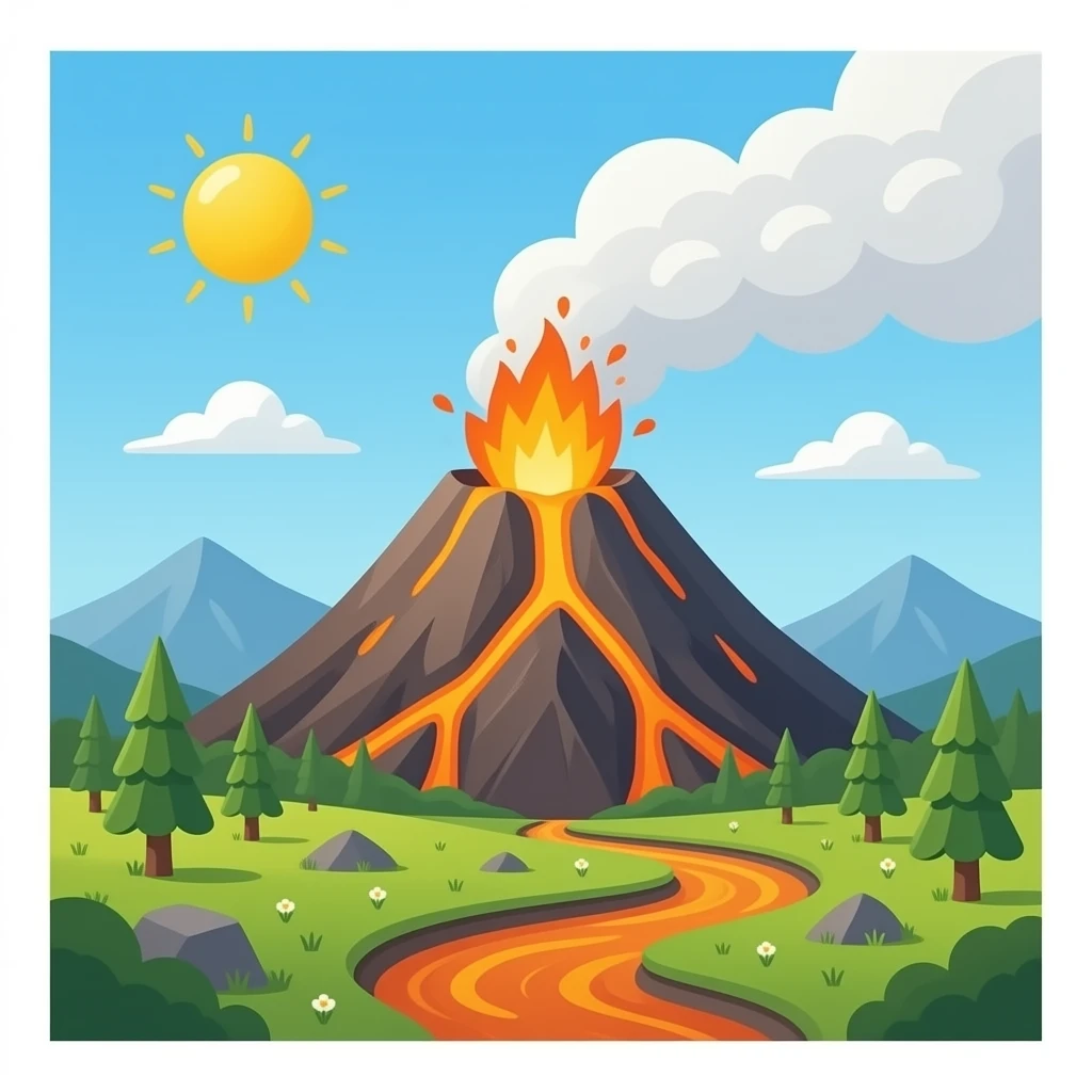 Volcano emoji