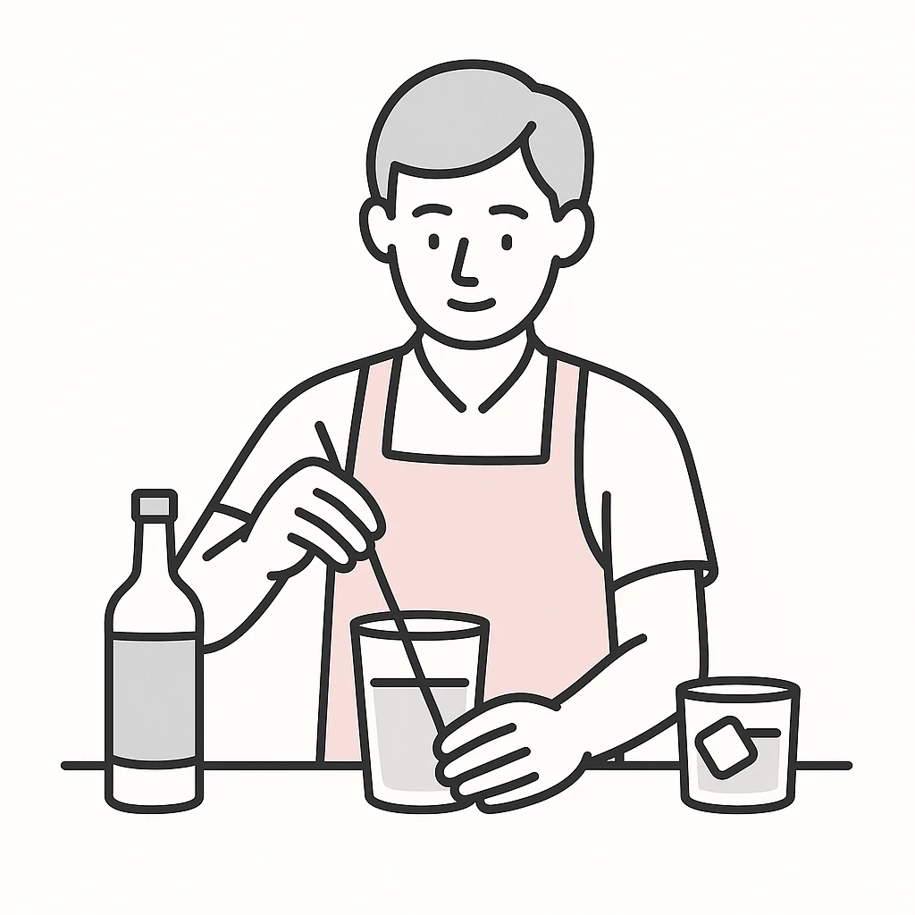 bartender mixing drinks emoji