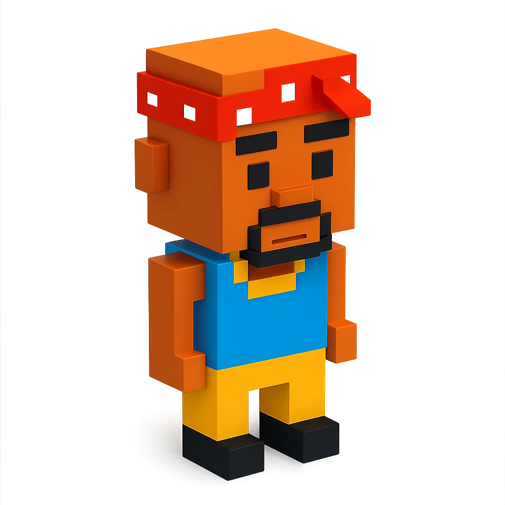 2Pac rapper emoji