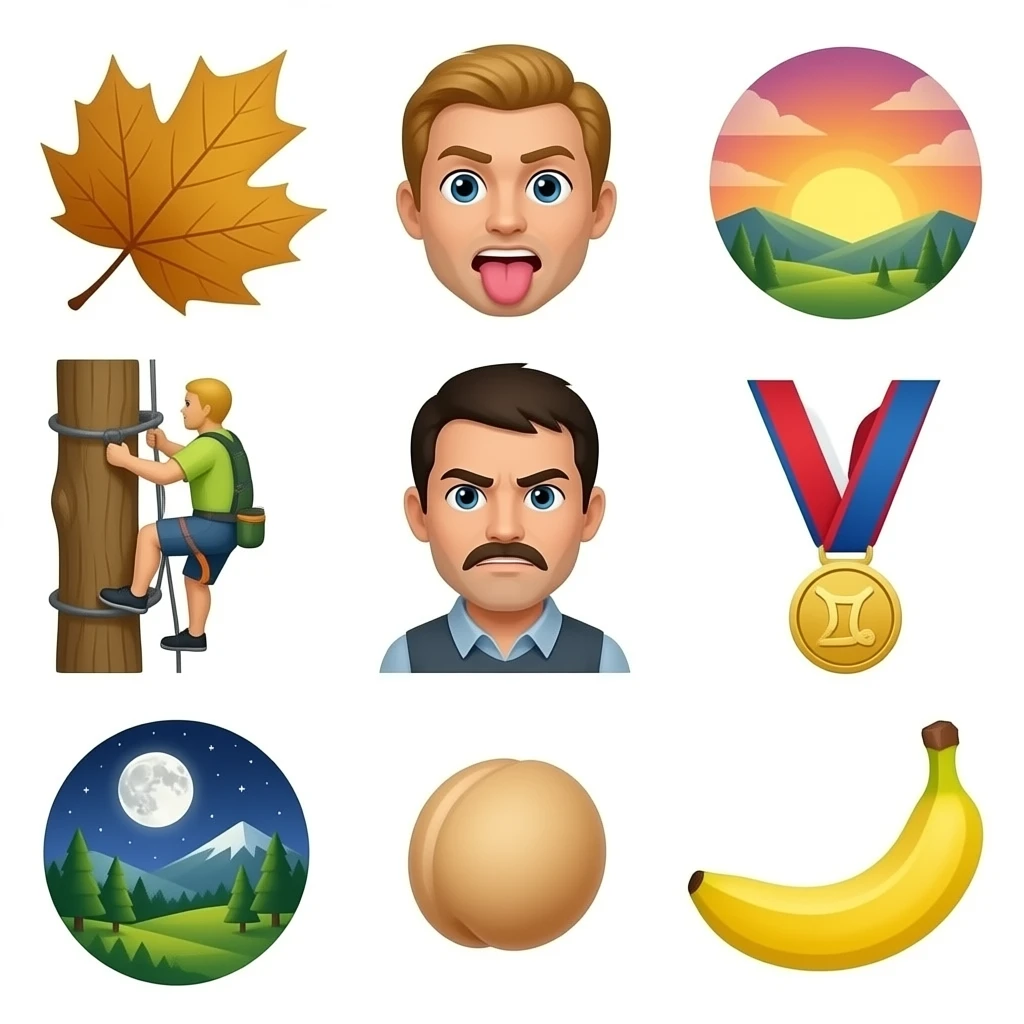 🚕🍂😛🌅🧗🥑♌🇪🇦🪵🧍😬⚪🏅🫛📟🙎🍌🎑 emoji