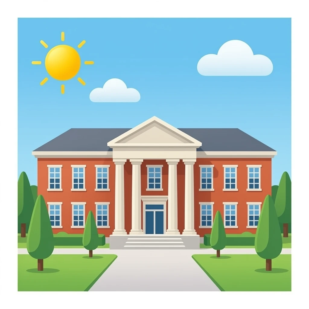 college building emoji