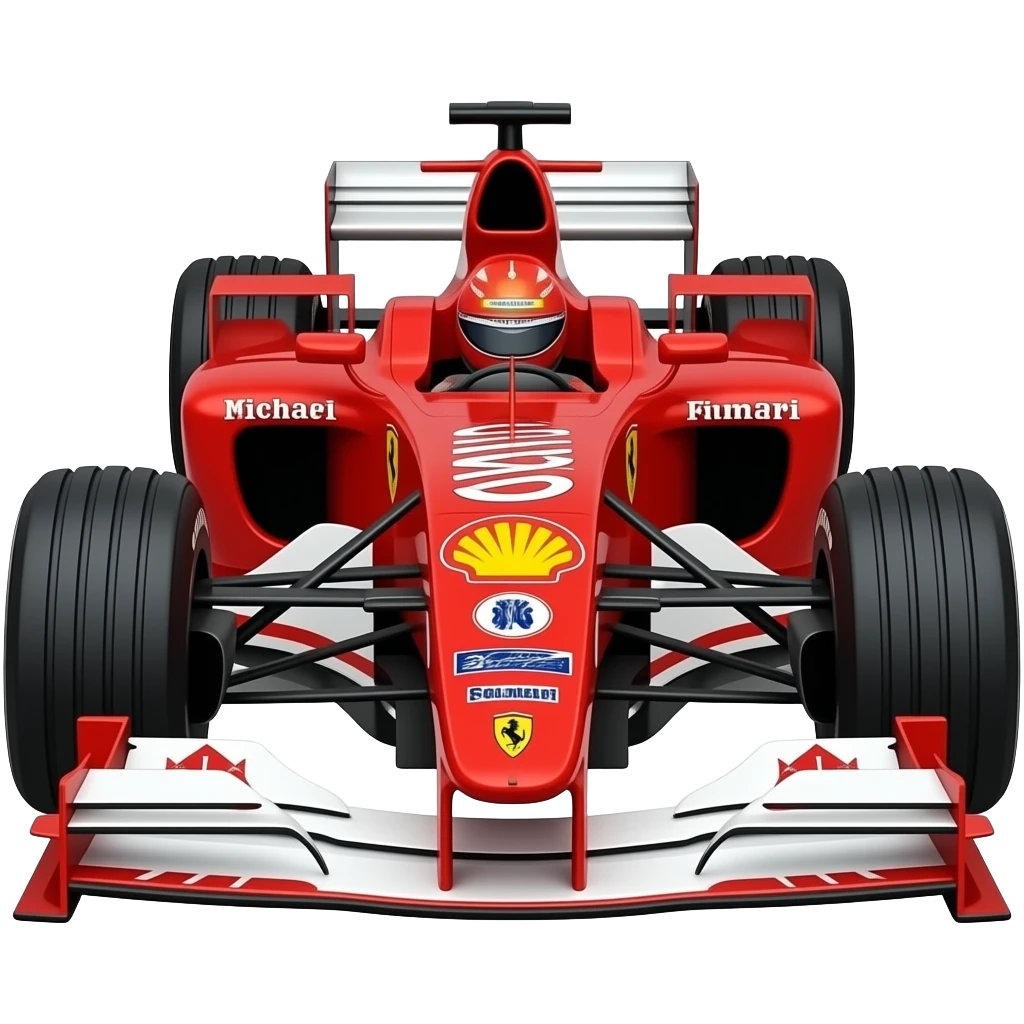 2000 ferrari f1 car micheal shumacher emoji