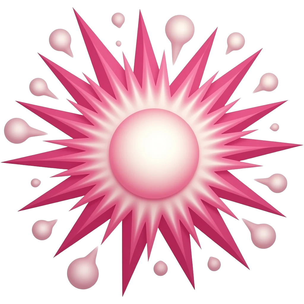exploxian pink emoji