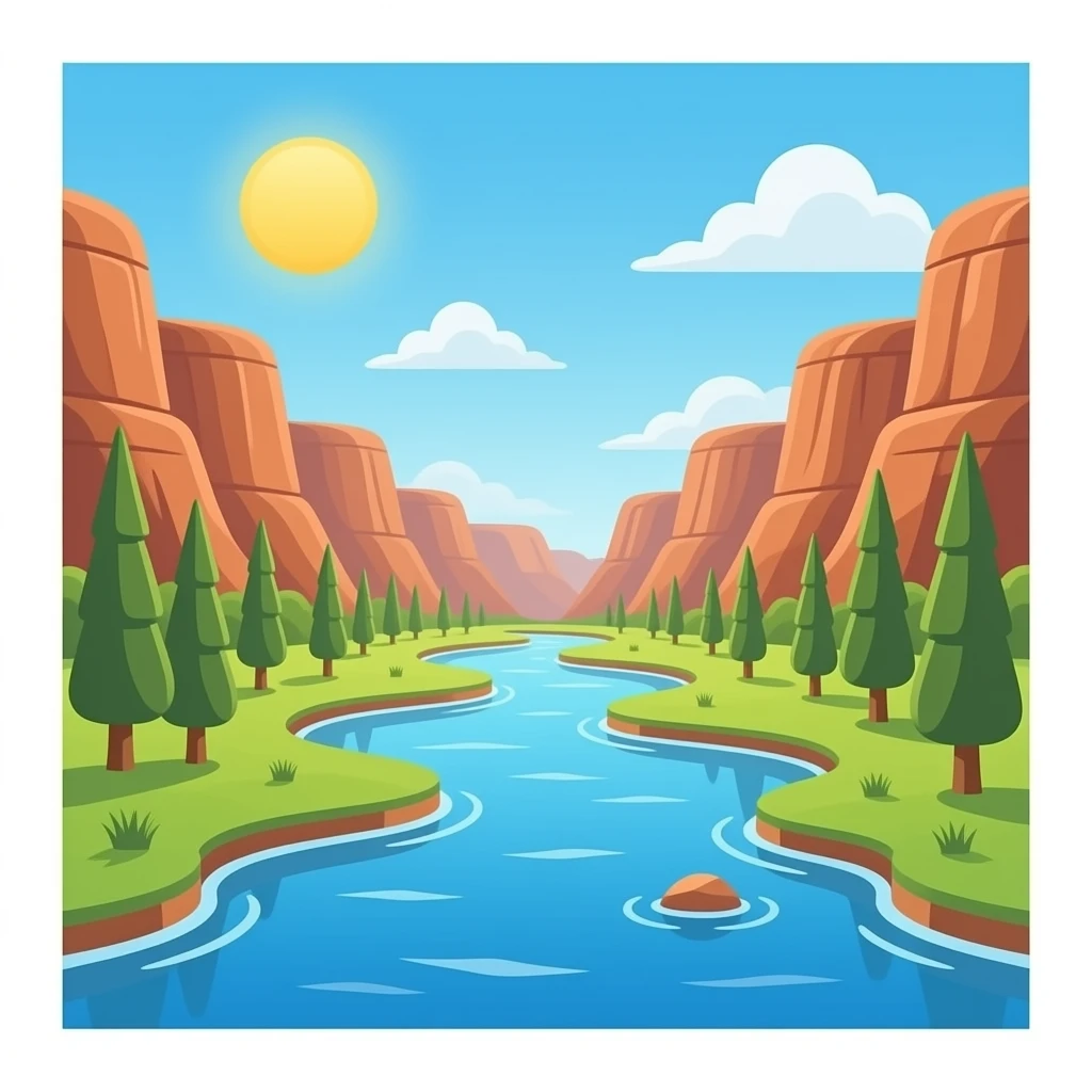 Water Canyon emoji