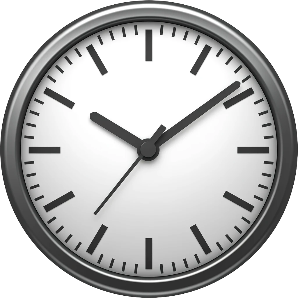 reloj emoji