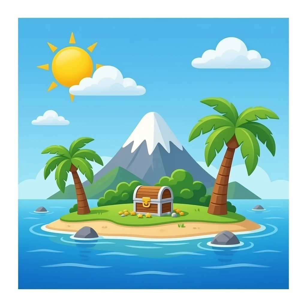 острів скарбів emoji