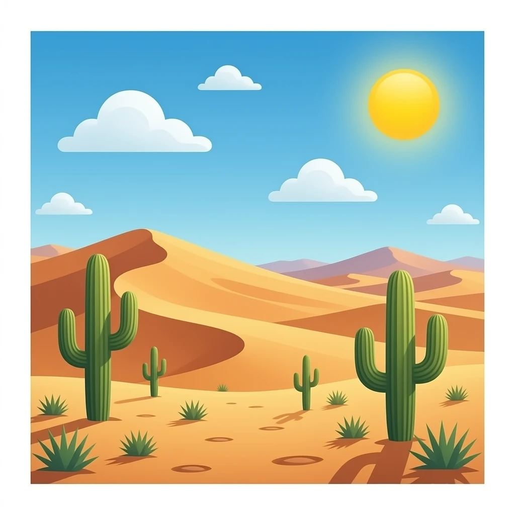 background 🏜️ emoji