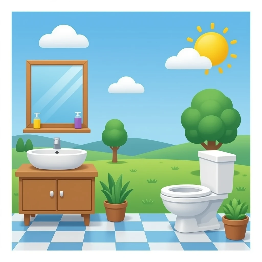 bathroom emoji