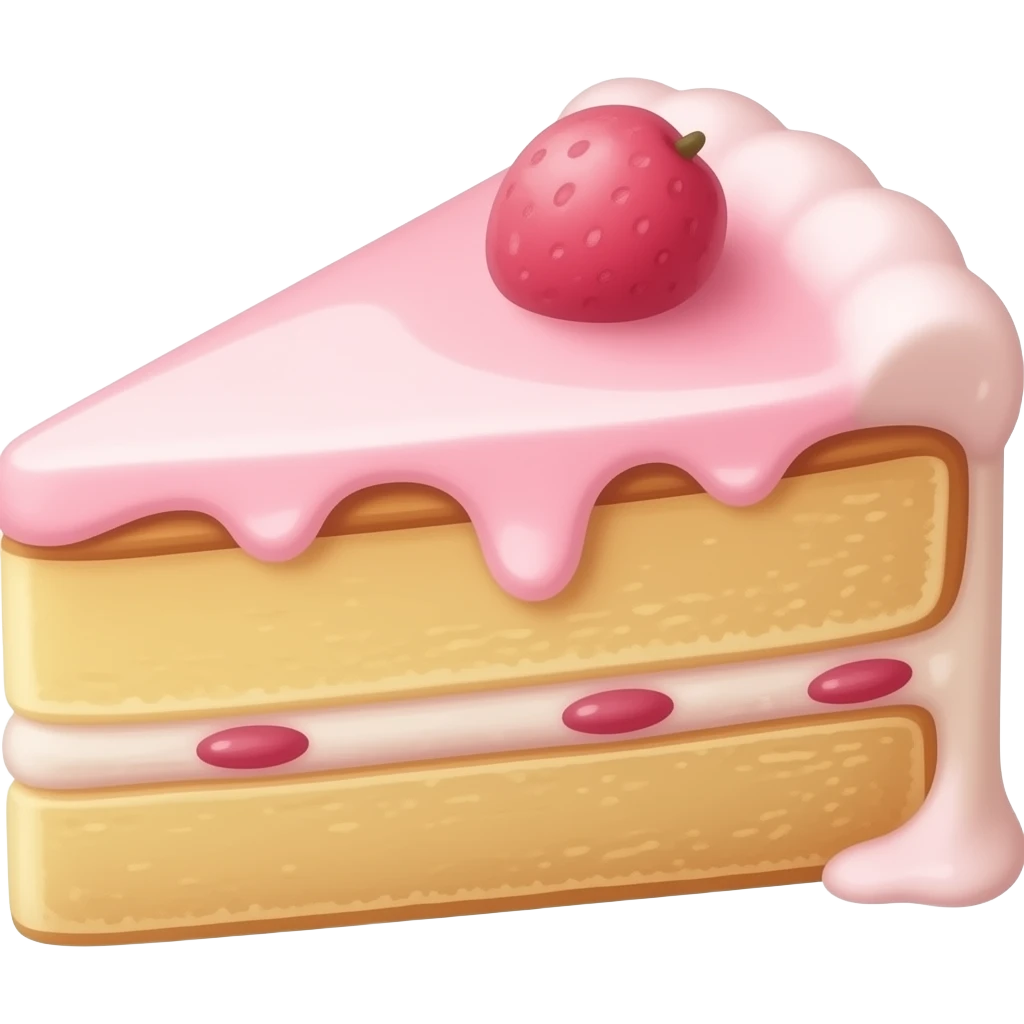 Ice cream cake emoji