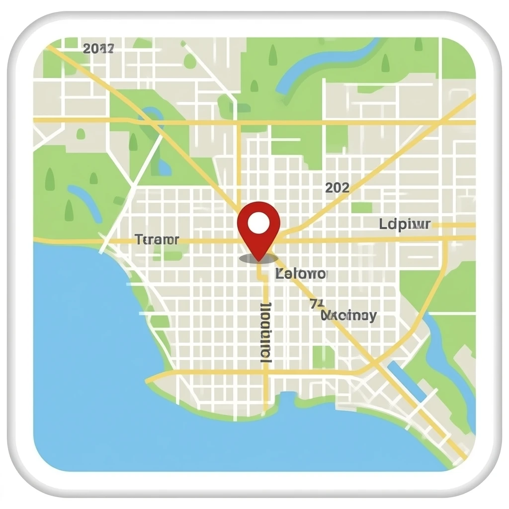 zip code 90210 map emoji