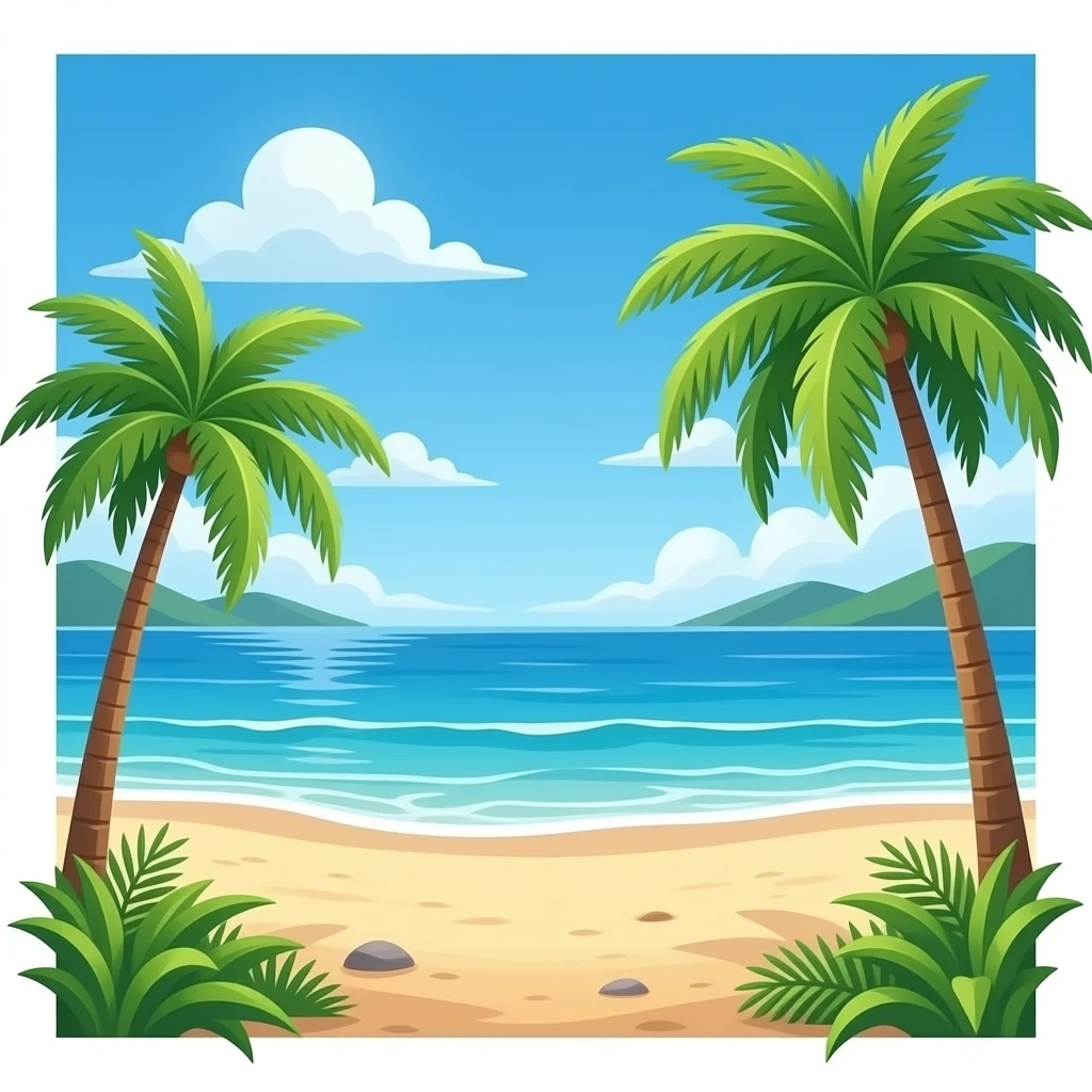 Beaching emoji