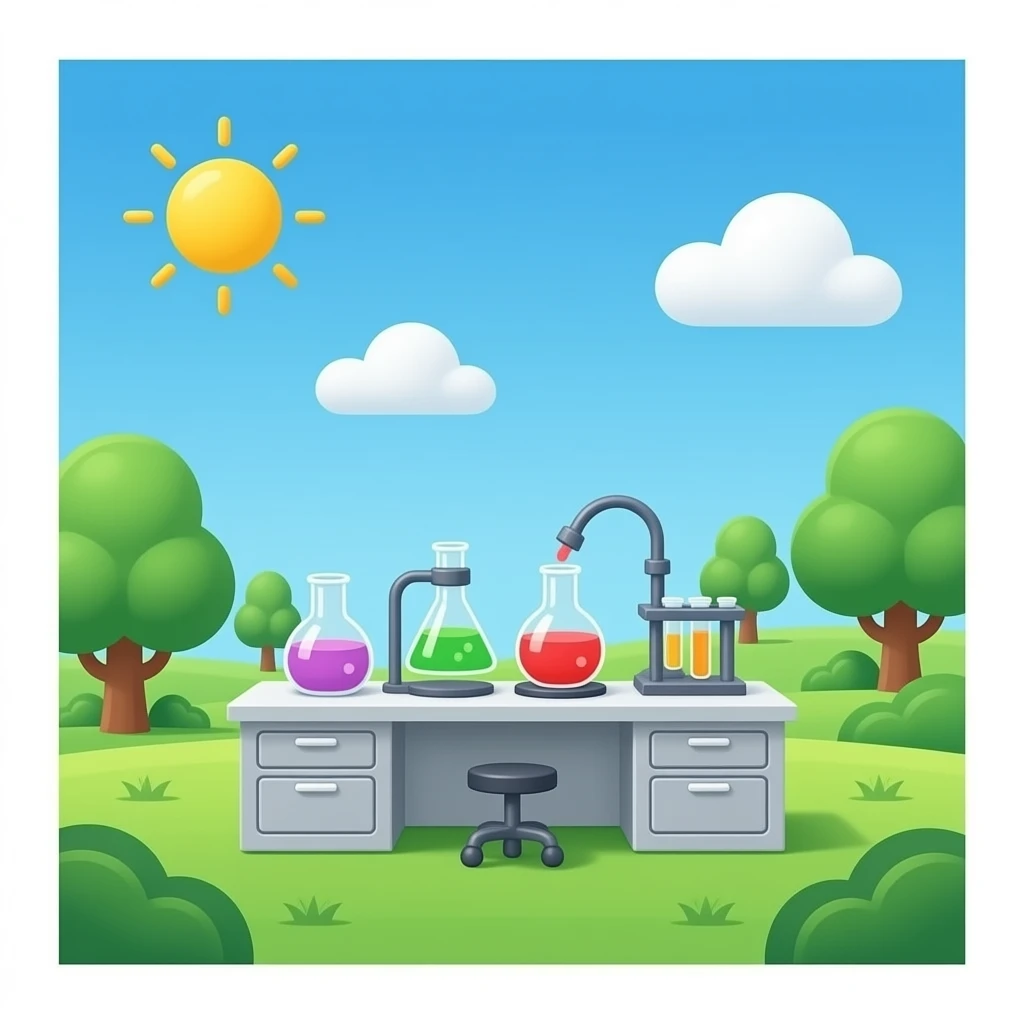 fake science lab emoji