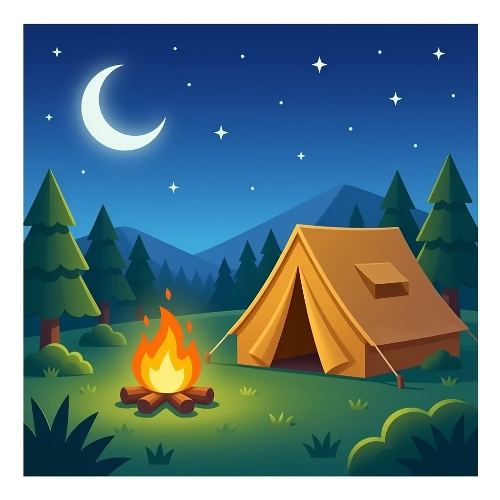 Camping emoji