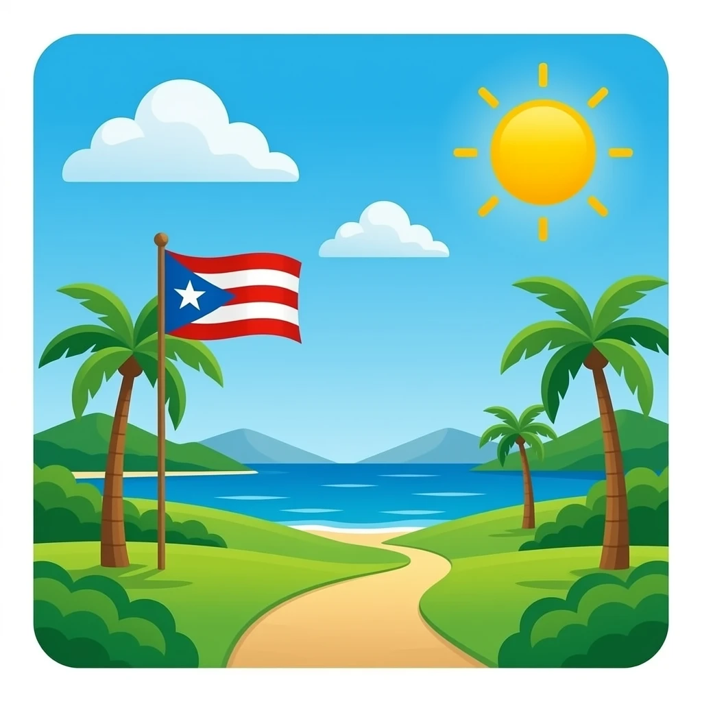 Puerto Rico emoji