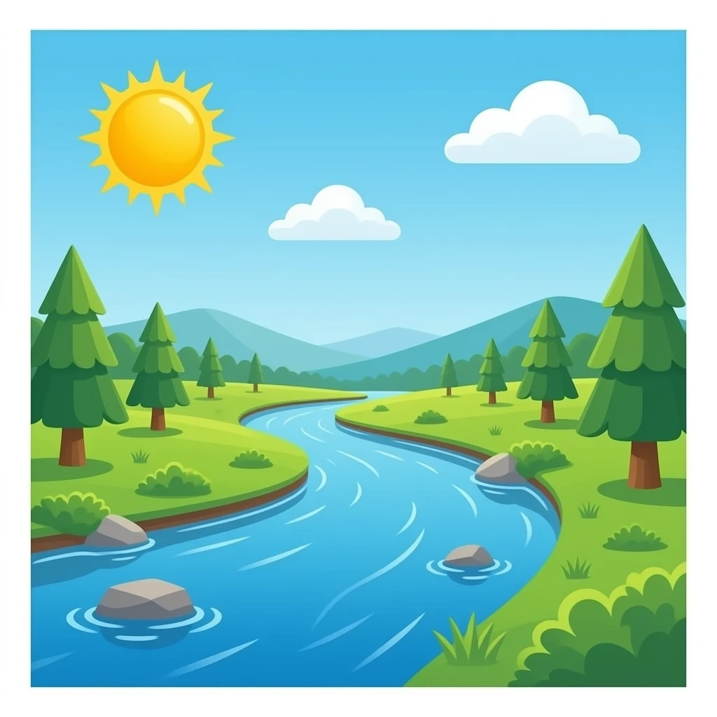 River emoji