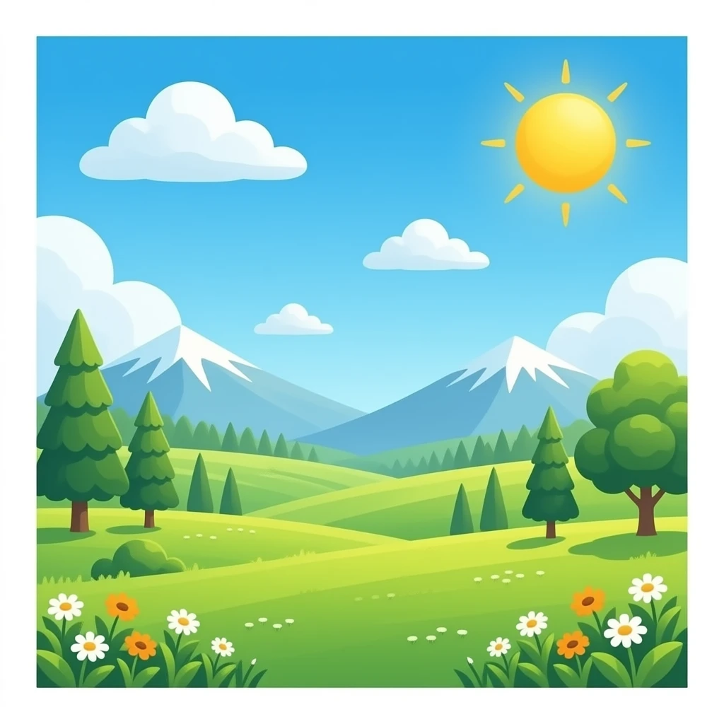 أريد منظرا جميلا emoji