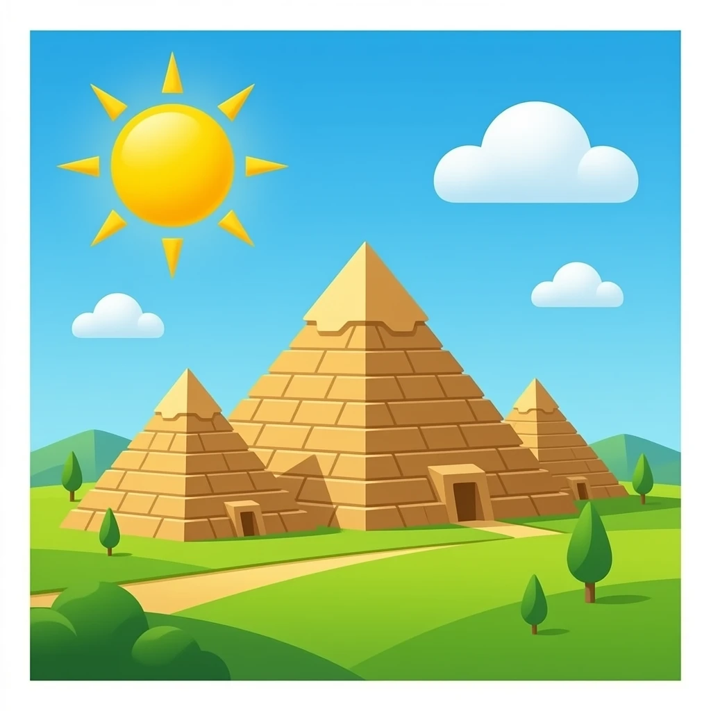 pyramid emoji