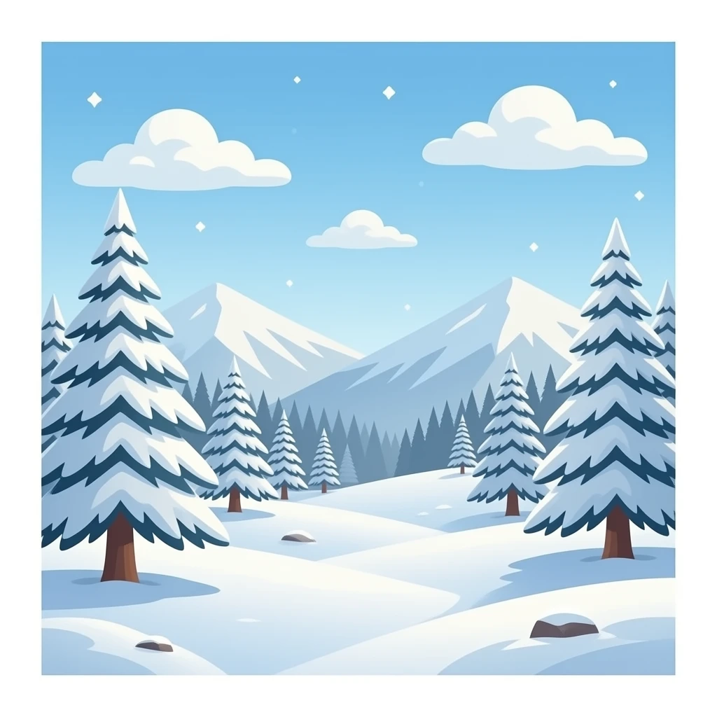 Invierno lindo emoji