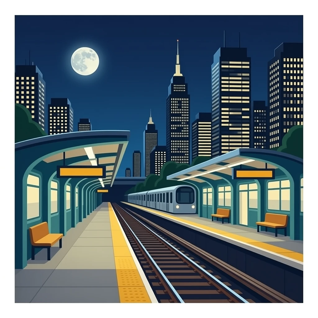 metro station emoji | AI Emoji Generator