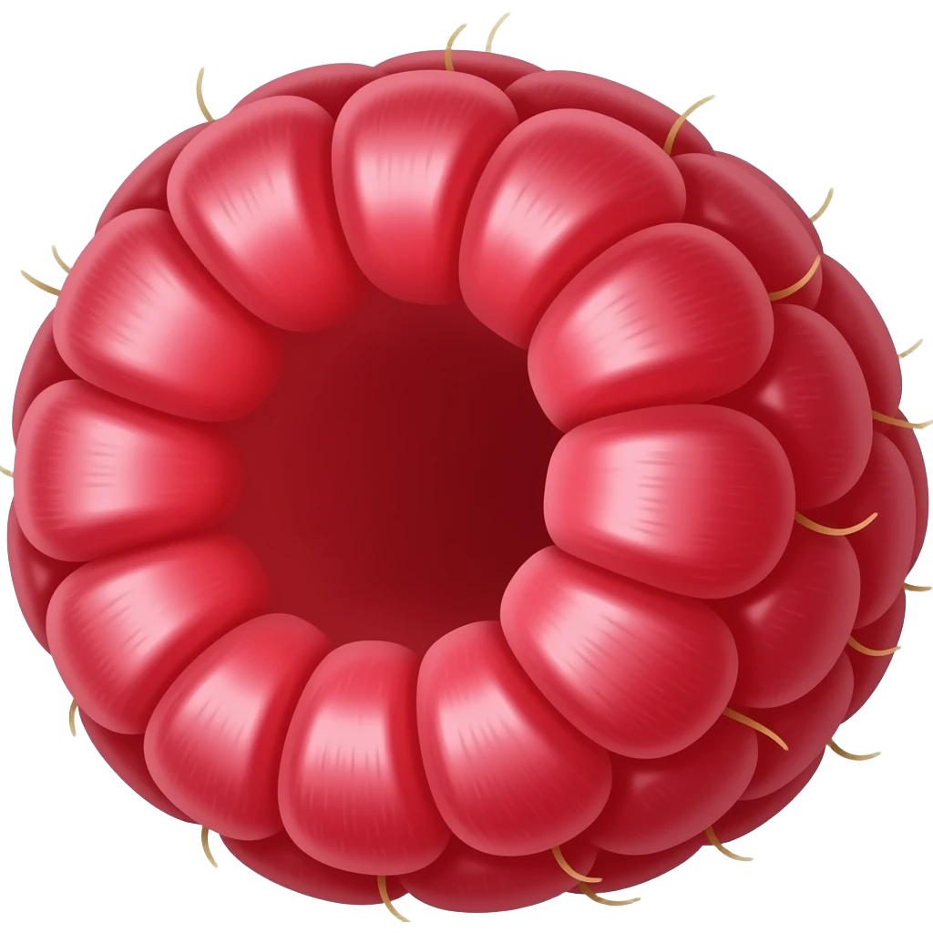 raspberry emoji