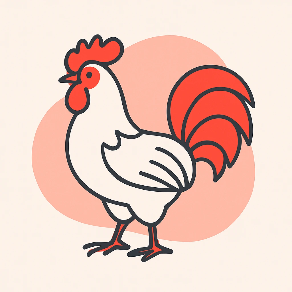 Rooster emoji