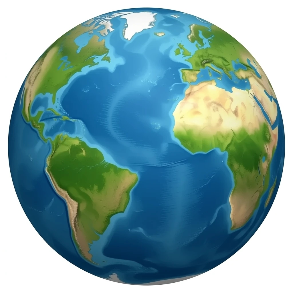 Real Earth emoji