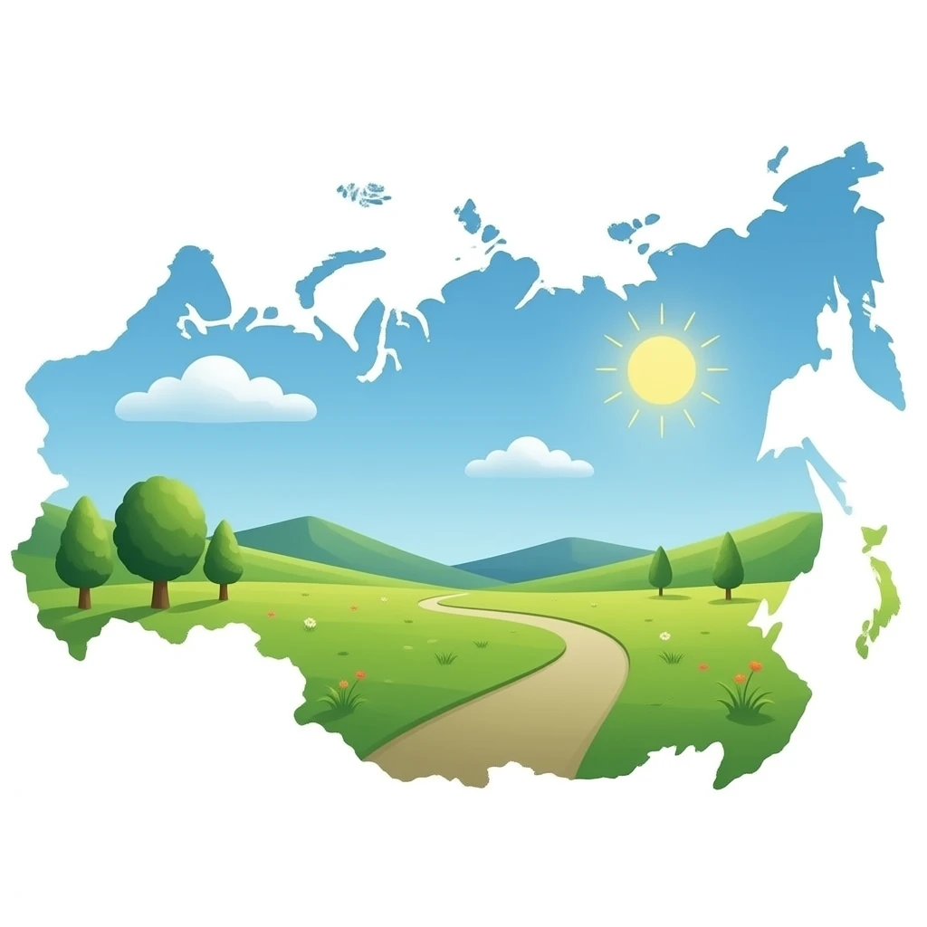 Russia map emoji