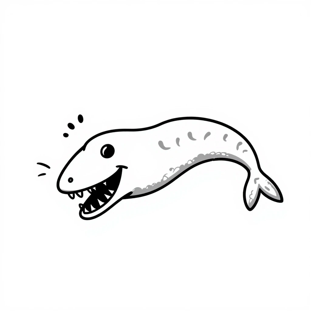 Moray eel emoji
