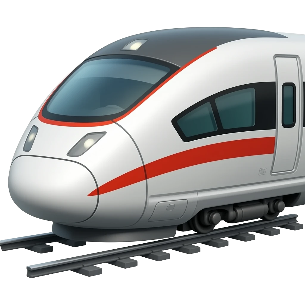 🚄🚃🚃 emoji