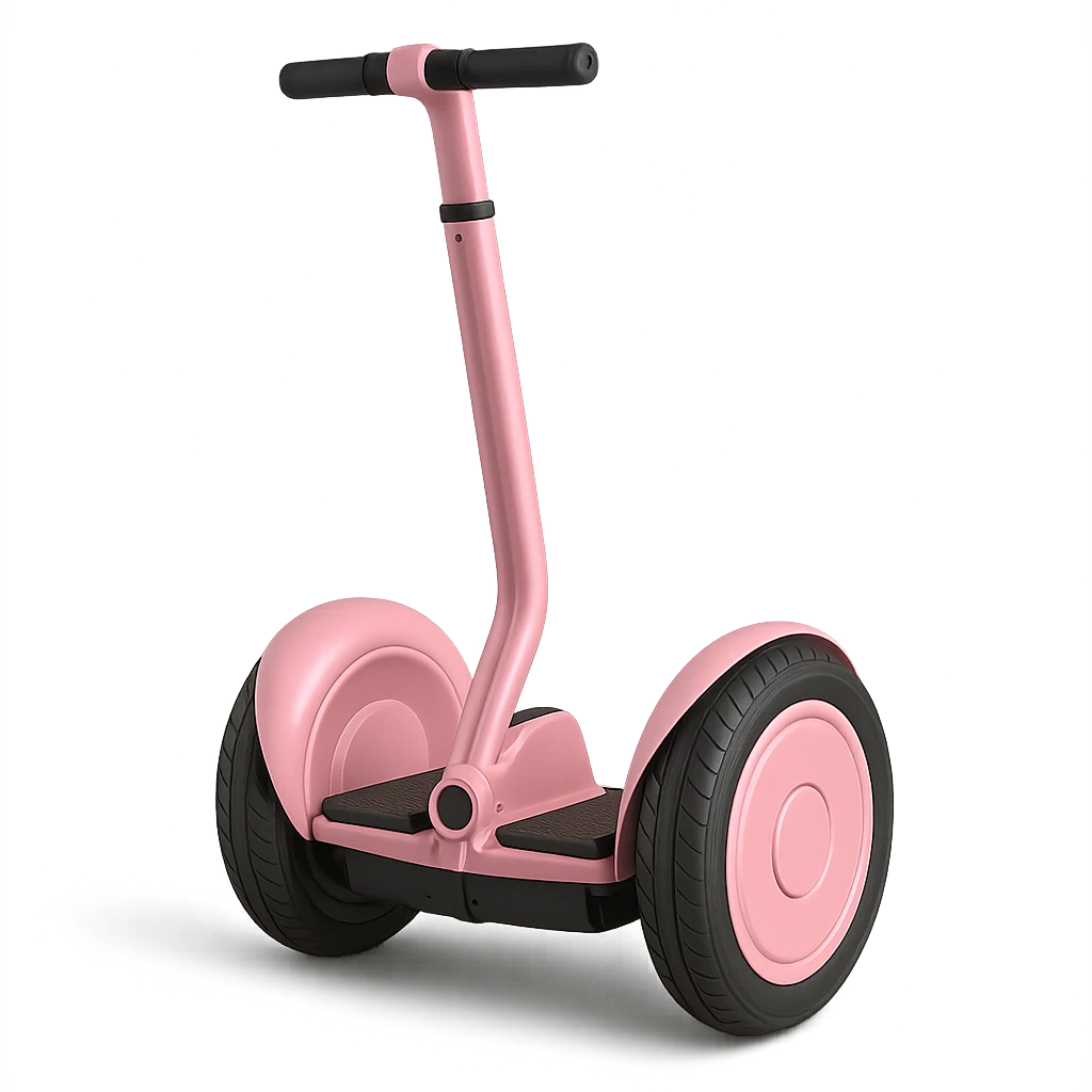 pink segway emoji