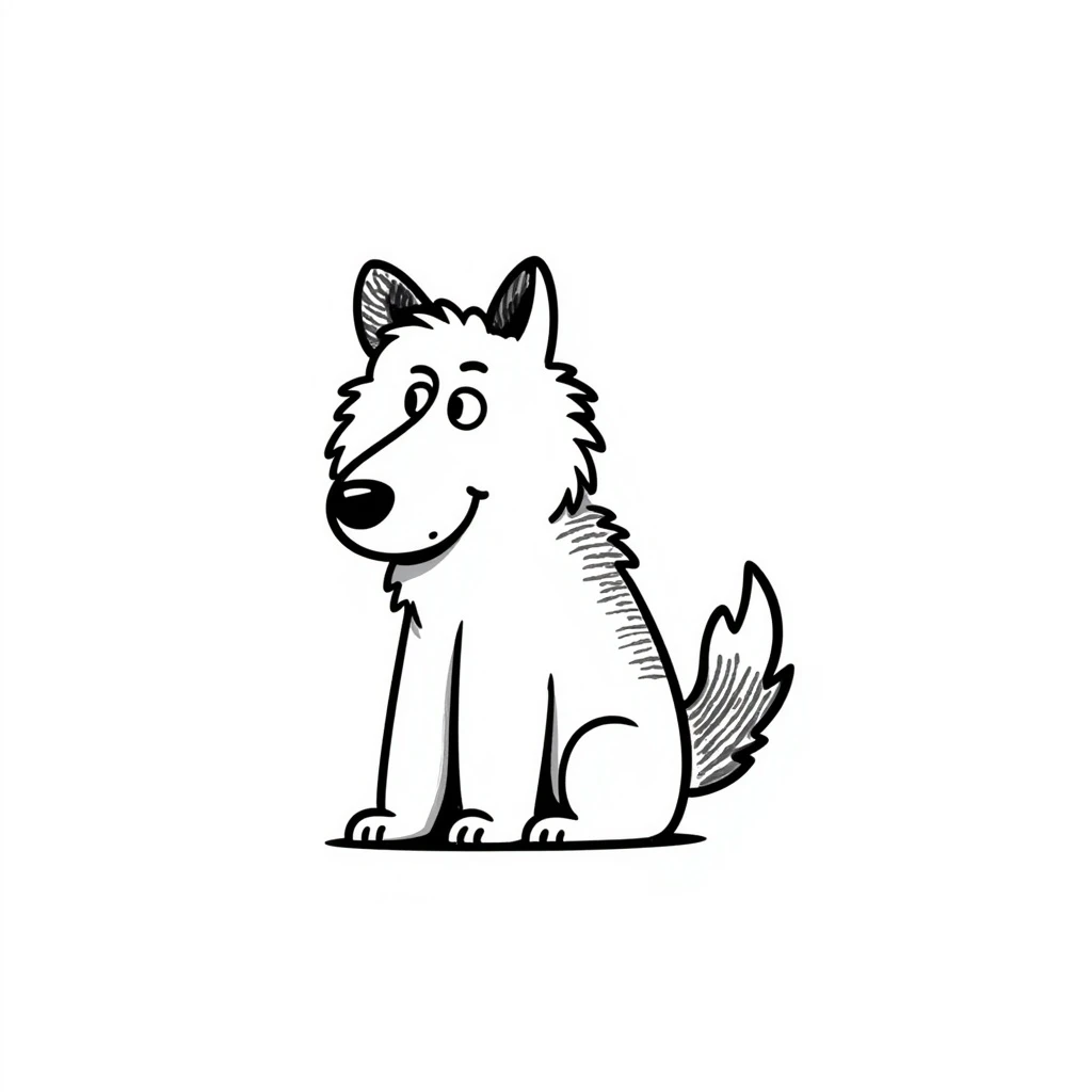 Wolf emoji