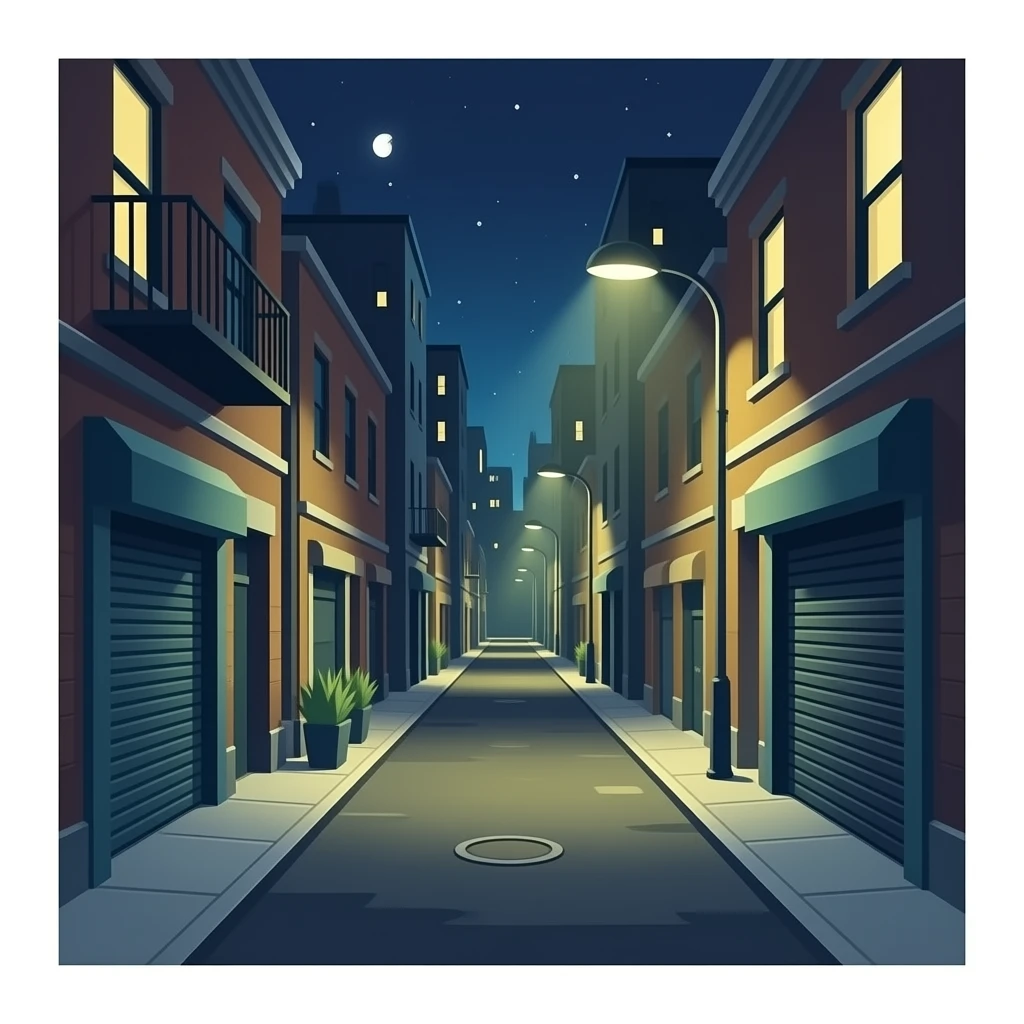back alley emoji