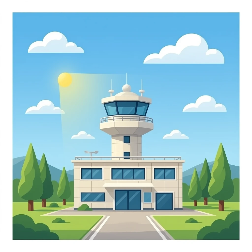 emoji torre di controllo senza nulla emoji