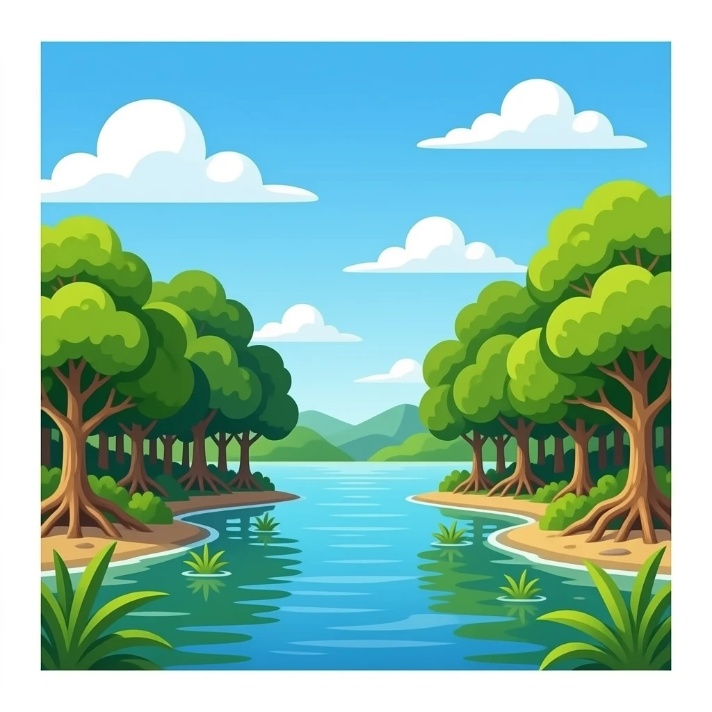 Mangrove emoji