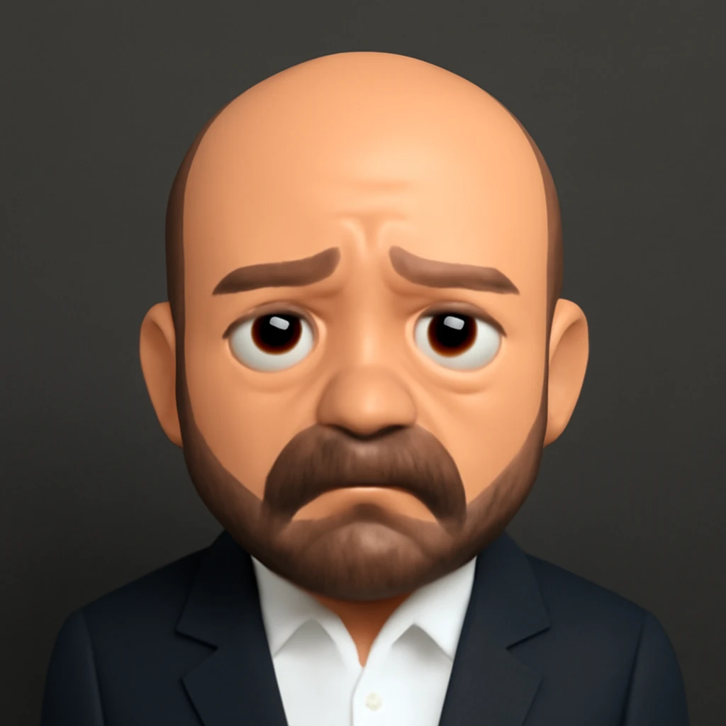 A 3D Apple-style emoji version of the uploaded image, preserving its colors, shapes, textures, and overall design, simplified into emoji form while keeping key details recognizable. Smooth glossy finish, soft shadows, high-quality render, minimal background emoji
