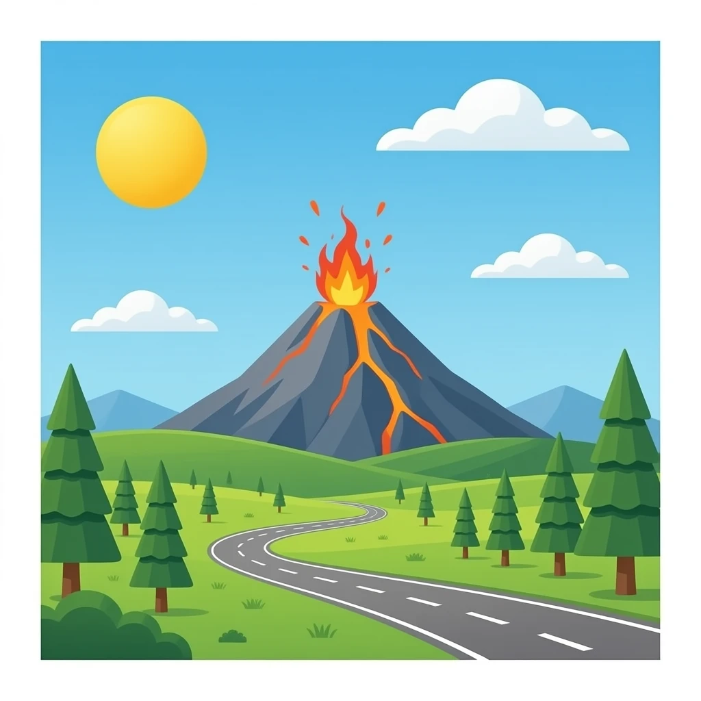 Vulcano emoji