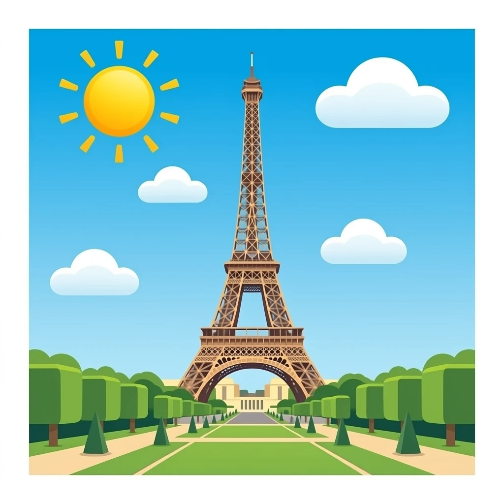 torre eiffel emoji