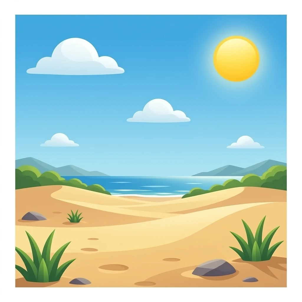 sand Ground emoji