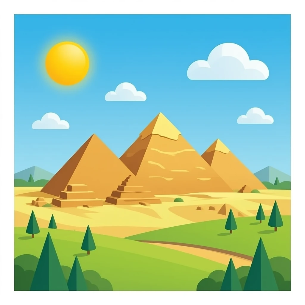 Pyramids emoji