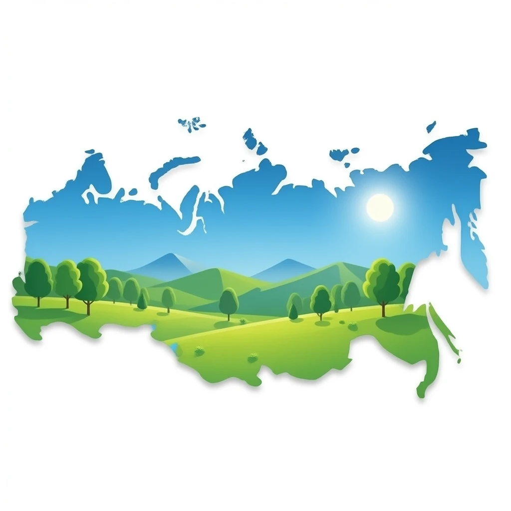 Russia map emoji