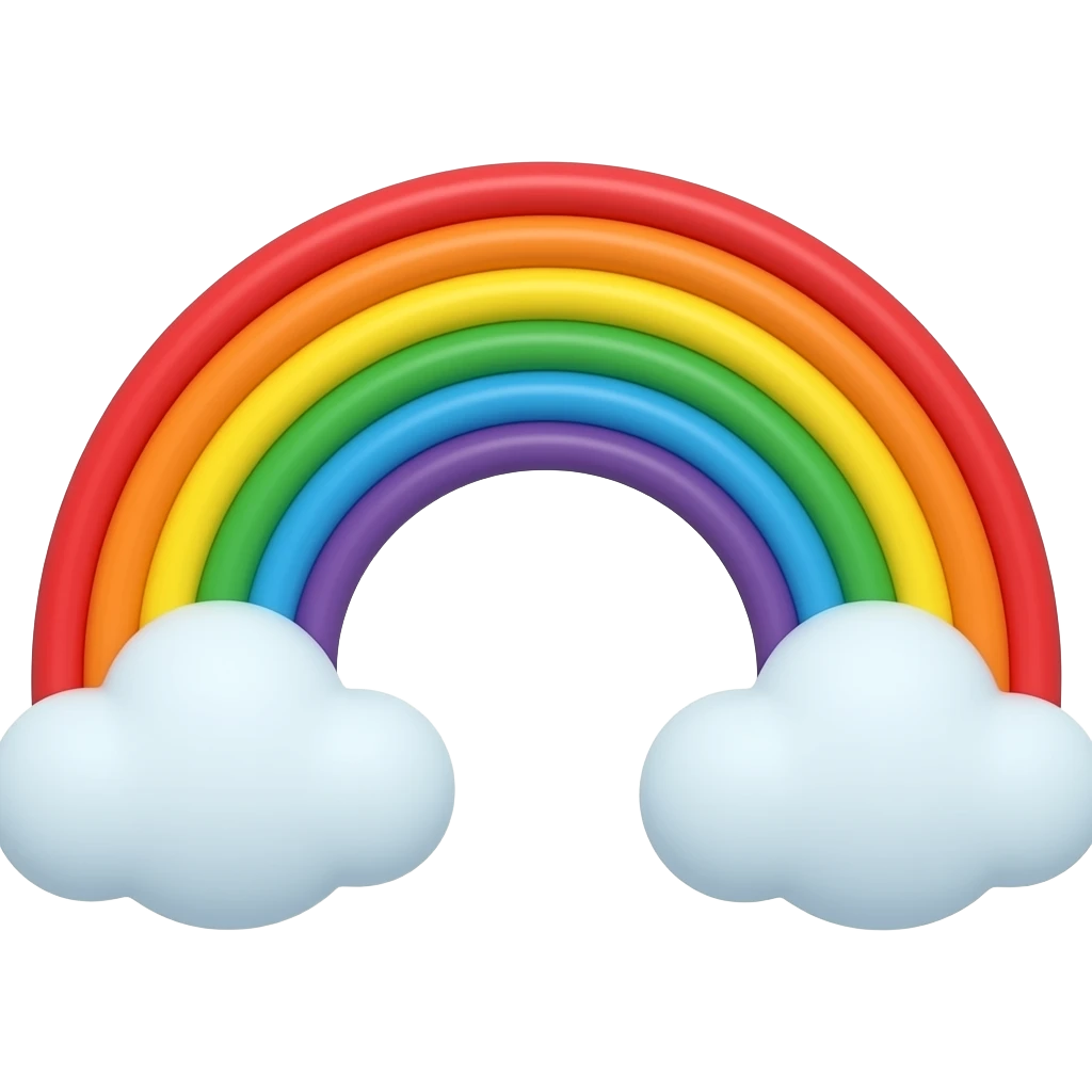 rainbow emoji