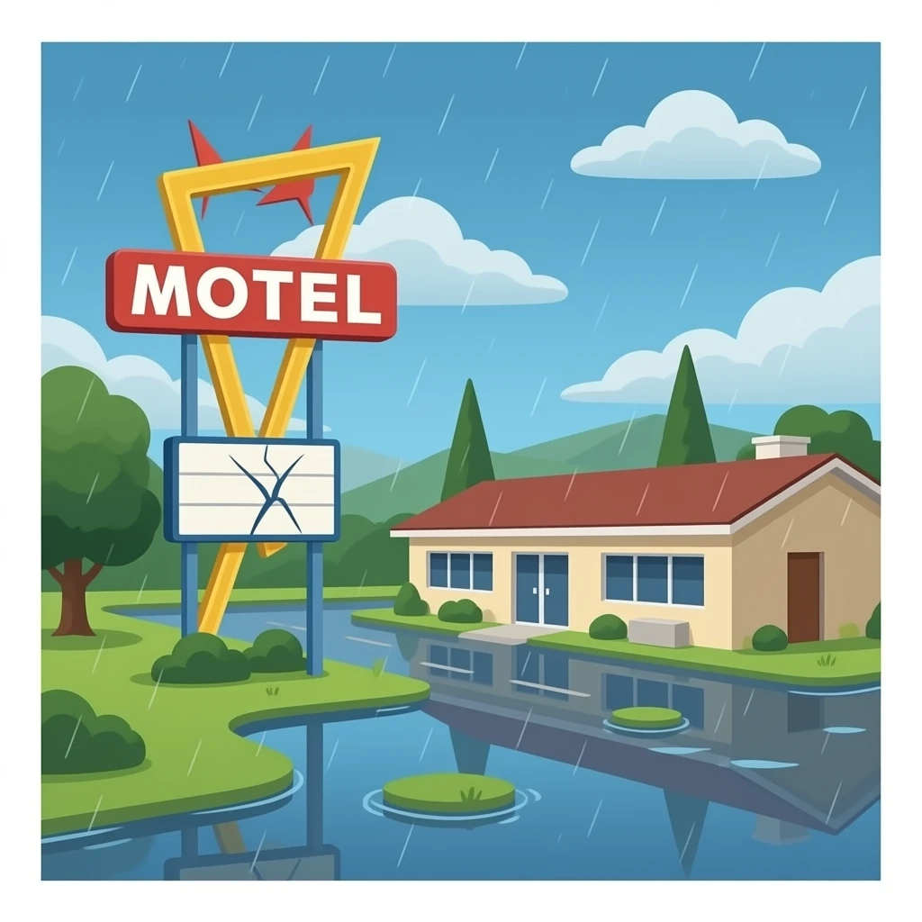 broken motel emoji