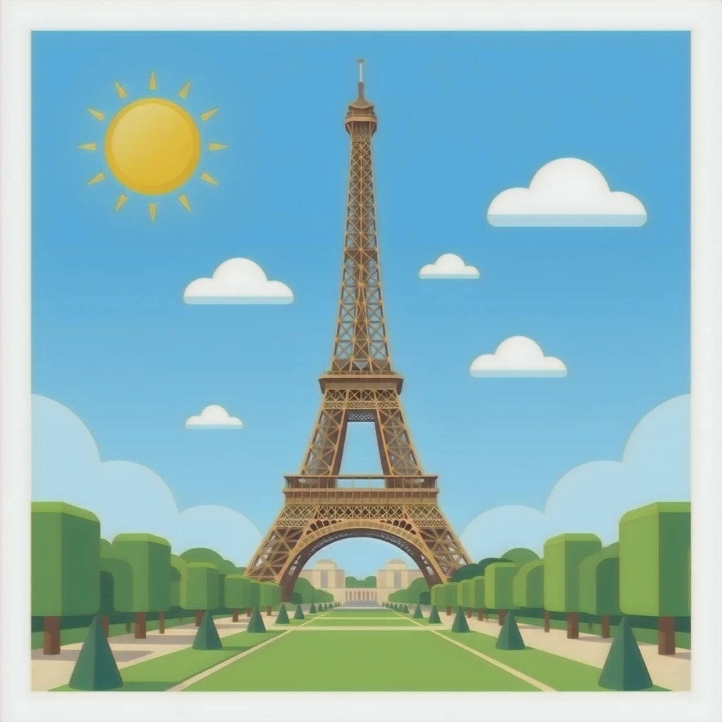 torre eiffel emoji